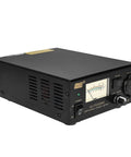 Beefy 13.8V DC Ham Radio Bench Power Supply, Fixed 30A Output, Desktop Switching Converter With Display, 110V AC Input, front view