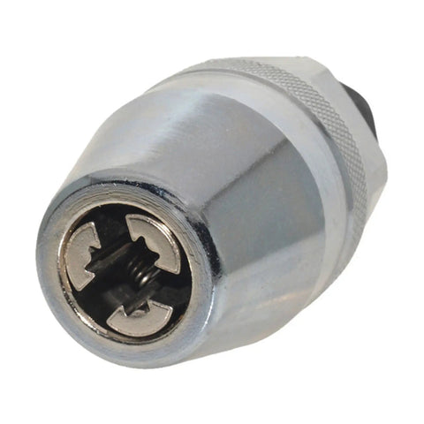 Close-up of Gritty Bolt Breaker And Stud Extractor Kit for 3/8 inch drive, made of chrome vanadium steel, showing grip mechanism