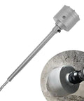 Get Heavy Duty Concrete Hole Saw Drill Kit With Tungsten Alloy Teeth For Wall Install And Fast Chip Removal From High Grade 40 Cr Steel Body, 350mm rod