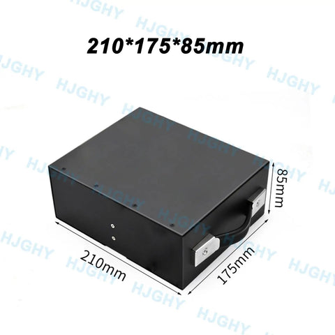 High Performance 48V Lithium Forklift Battery Pack With Smart Cell Protection And No Memory Effect For Electric Transporters And Heavy Duty Work Trucks, 210x175x85mm size.