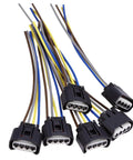 Toyota Lexus Ignition Coil Connector Plug Harness Replacement Four Way Female Pack Of 6 For 90980 11885 Compatible With Dorman