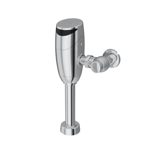 Heavy Duty Automatic Flush Valve With HydroX Power Hydropower Tech And Ez Gear Ceramic Cartridge For Commercial Restrooms chrome plated sensor valve