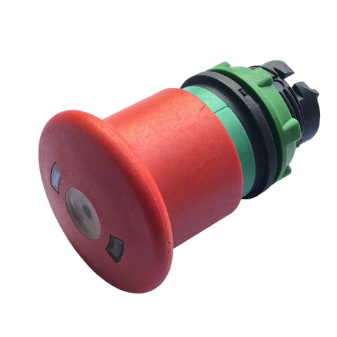 Straight Up Badass Aftermarket Emergency Stop Button For Heavy Duty Scissor Lifts And Rough Terrain Gear Sweet Safety Swap Part 147051 Plug And Play Install Any Time Any Place