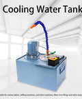 Powerful 90W Submersible Coolant Pump Kit For Lathe And Milling Machines Delivering Robust 25 Liters Per Minute Flow Rate in cooling water tank.