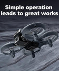 Mini RC Drone With Camera For Easy Night Flying, Durable ABS Body, Full Guard Propellers To Cut Collision Risk in flight