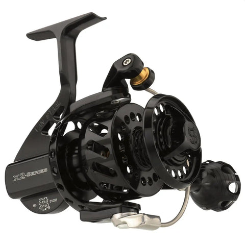 VSB-X2 Spinning Reel Built Tough With One-Piece 6061 Aluminum Body And Fully Sealed Design, black finish
