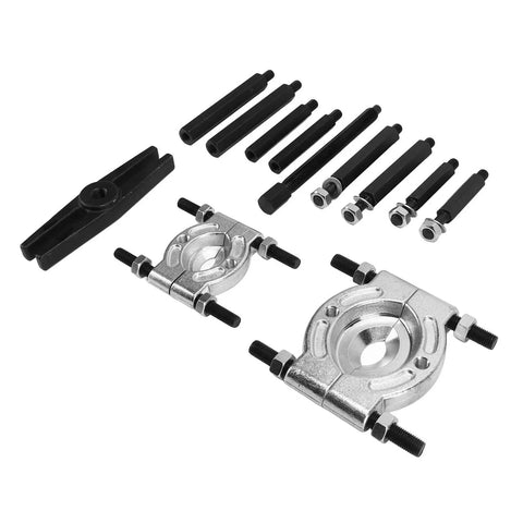 Kick Ass 5 Ton Bearing Puller Set 12pcs Bar Type Separator And Splitter Kit For Removing Bearings On ATV And Snowmobile Engines Pulling Flywheels Smoothly While Doing Pro Repair Work That Makes Any Job Look Totally Sick All Day Long, steel puller kit