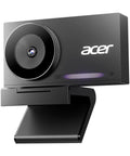4K Streaming Webcam for PC and Mac with all metal unibody Sony one-half inch sensor PDAF dual noise reduction mics privacy cover