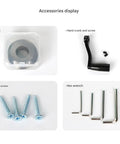 Accessories for Heavy Duty Automatic Wire Stripper Tool including blade, hand crank, screws, and hex wrench.