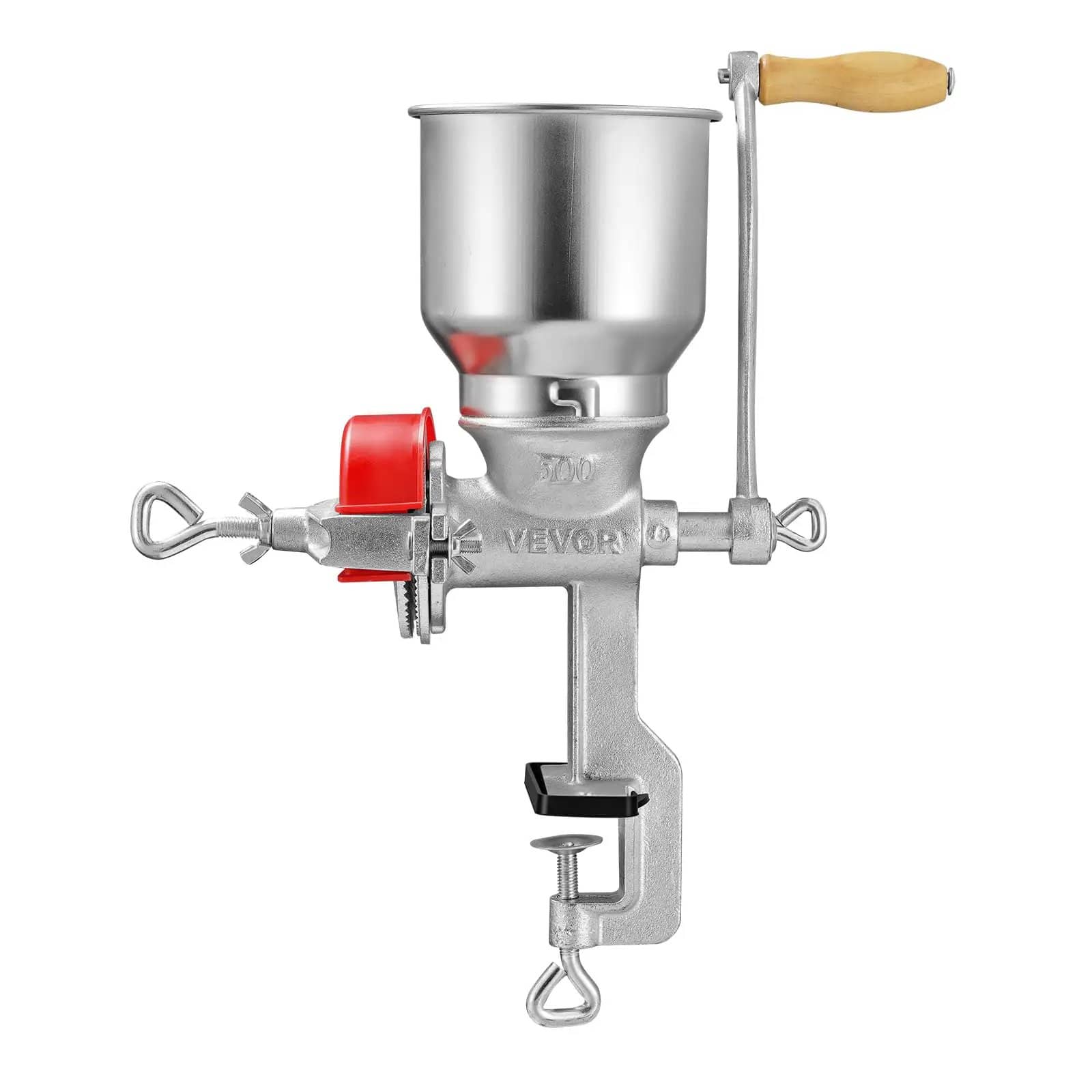 Manual Grain Mill High Hopper Hand Crank