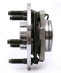 Side view of Front Wheel Bearing Hub Assembly For 2006-2008 Dodge Ram 1500 4 Wheel ABS 5 Lug Crew Cab And Standard Cab Front Left And Right Pair