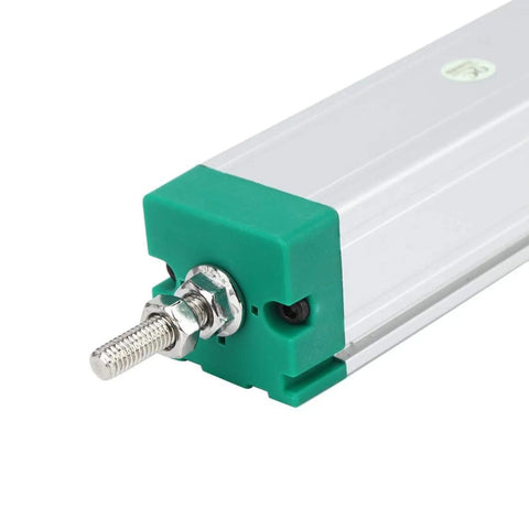 Electronic Ruler Displacement Sensor With IP67 Stainless Steel Body for Precise Linear Position Measurement in Industrial Automation, plug type