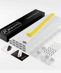 DIY Cable Concealer Kit For Home And Office Indoor Outdoor Cord Cover Raceway To Hide Wires 235 Inch Run With 18 Connectors displayed