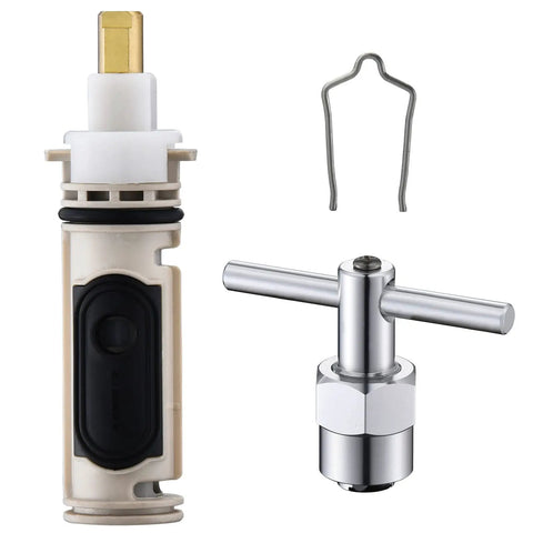 All In One Moen Shower Cartridge Kit With 1222 Replacement Cartridge And 104421 Puller Removal Tool For One Handle Posi Temp Faucets