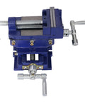 Heavy Duty Cross Slide Vise Tough As Nails Drill Press To Milling Machine Upgrade Kit With Serrated Steel Jaws and bolt down design