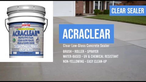 Top Shelf Penetrating Concrete Sealer For Driveways And Patio Slabs Badass Clear Finish in 5-gallon bucket for easy application.