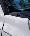 Close-up of Chevy TrailBlazer 1.5 Inch Super Shorty Antenna installed on 2007 model, showing black powder coat finish.