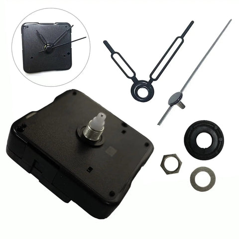 Clock Movement Replacement Part For Wall Clocks, Battery Operated Quartz Mechanism Repair Kit components