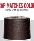 Badass Hammered Spray Paint In Sleek Dark Bronze Knocking Out Rust And Delivering All Weather Armor cap matching the color of paint.