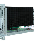 Straight Fire Four M2 Nvme Raid Enclosure With Thunderbolt 3 Hella Fast Storage For Pros showing the back with heat sink and cooling fans