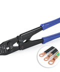 Open Barrel Lug Crimping Tool For Battery Cables Pro Grade Heavy Duty B Type Crimper For AWG 13 To 3 Lead Free OEM Terminals