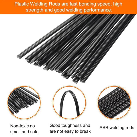 Black ABS Plastic Round Rods 5mm X 1m High Strength Modeling Bar For DIY Projects Prototyping And Crafts with smooth surface