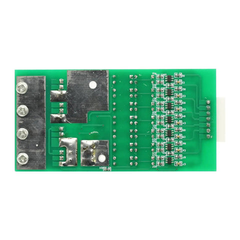 Bulletproof 7S 24V 20A Lithium Battery BMS Board Featuring Smart Cell Balancing And Thermal Cutoff Shield top view showing circuit layout.