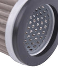 Close-up of Hydraulic Filter 521451M1 Replacement For Massey Ferguson Tractors Models 35 50 65 showing heavy-duty filtration element