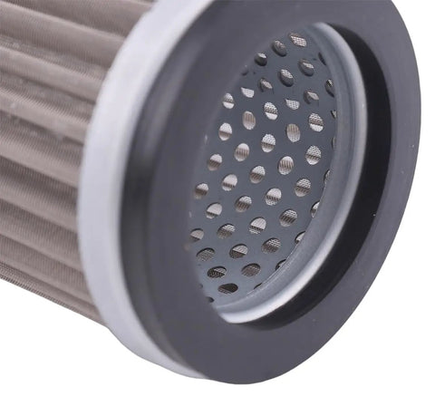 Close-up of Hydraulic Filter 521451M1 Replacement For Massey Ferguson Tractors Models 35 50 65 showing heavy-duty filtration element