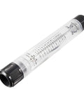 Must Have Panel Type Water Flow Meter G-15 0.1 To 1 GPM And 0.5 To 4 LPM With 20mm One Half BSP Female Thread Clear Body
