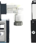 Industrial Automation Pneumatic Solenoid Valve 45A-BC1-DABA-1BA For On Off Air Control, low-profile panel-mount valve for cylinders