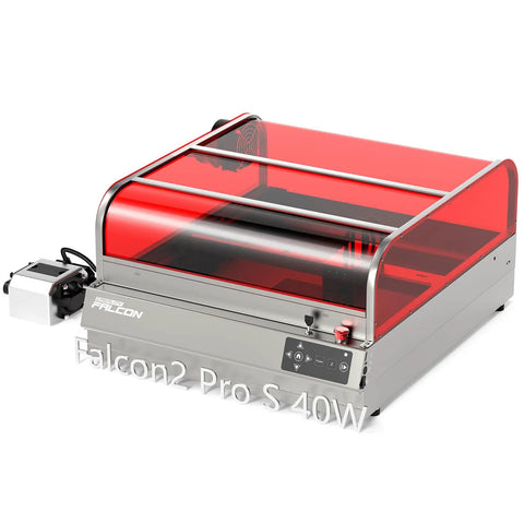 40W and 22W Dual Mode Laser Engraver and Cutter With Air Assist, Auto Focus Module, Camera Positioning, Auto Fan, Safety Switch, Honeycomb Bed