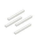 2020 Aluminum Extrusion Profile Four Hole Kit 200mm Long For DIY 3D Printer CNC Workbench Assembly Line Automation Equipment Aluminum Frame Set Four Pieces