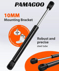 Heavy Duty 10 Inch Gas Struts 40 Lbs Lift 178N For Hatches Trunks Cabinets And Tailgates, Compatible With C16-18233 And C16-09322