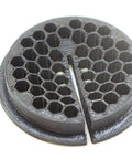 Throat Insert Plate For Sydéric SSC SR 375 Bandsaw, Precise Fit, Built To Last, Corrosion Resistant Construction, top view