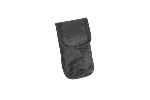 Black fabric carrying case for Laser Distance Meter TC LD 25, designed for easy transport and protection during use.
