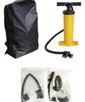 Inflatable Windsurf Wing For Windsurfing And Kitesurfing kit with pump, nylon carry bag, and accessories