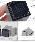 3 Piece Chord Stamp Toolkit For Ukulele And Guitar, Precision Marking Tool For Easy Chord Positions, Jam Ready Practice Charts, And Quick Memorization Across Multiple Instruments, black stamp cube