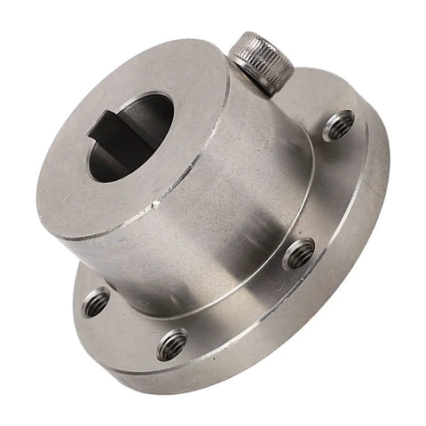 Rock Solid 16MM Top Shelf Stainless Steel Flange Shaft Coupling For RC Cars And Drones Sweet DIY Motor To Wheel Connector side view