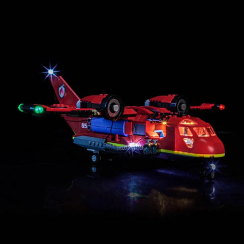 LED Lighting Kit For 60413 Firefighting Aircraft Model Lighting Upgrade Lighting Components Only No Model Included