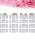 Rock Solid Sofa Sectional Connectors 40 Piece Set Interlock Brackets For Couches And Recliners Heavy Duty Furniture Hardware - Clear metal brackets with screws.