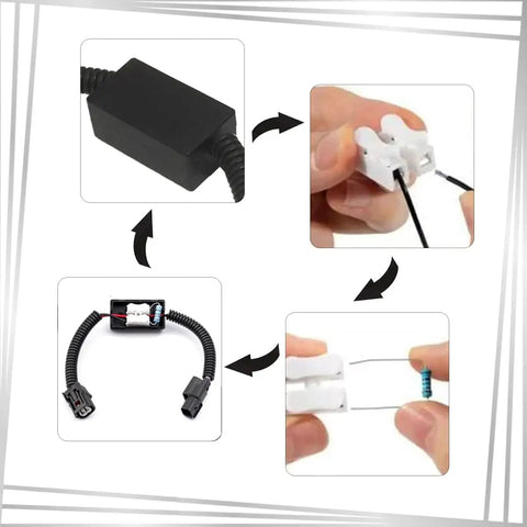 VCM Muzzler Harness Disable Kit For Honda 3.5L V6 Engines, Plug And Play Replacement step-by-step installation diagram