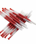 Queen Bee Grafting Tool Kit 10 Piece Beekeeping Grafting Needle Tools with red non slip grips.