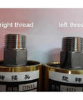 Brass Rotating Joint Swivel Union 1 Inch HD25 DN25 360 Degree Rotary Joint For Water Oil And Air Piping Right Thread Universal Connector Heavy Duty Construction Machinery Hydraulic Equipment, right and left thread ends
