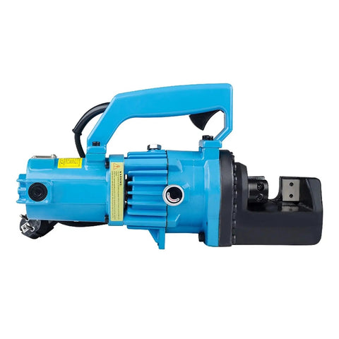 Powerful Electric Hydraulic Rebar Cutter Shears For Steel Bar Cutting 4 To 16mm portable tool with ergonomic handle.