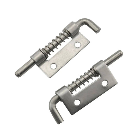 4 Piece Flat Pin Hinge Spring Latch Made From 304 Stainless Steel Rustproof And Rugged Durable Door Lock Spring Loaded Latch Pins