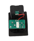 Back view of Five Band Acoustic Guitar Preamp With LCD Display Piezo Pickup LC-5 Equalizer Tuner And Mic Input component