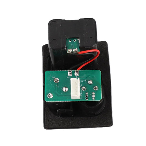 Back view of Five Band Acoustic Guitar Preamp With LCD Display Piezo Pickup LC-5 Equalizer Tuner And Mic Input component