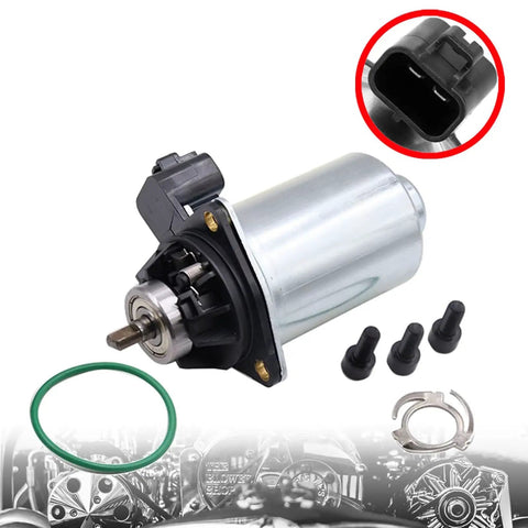 Clutch Control Actuator Friction Motor For 1.8L 1.5L And 2.4L Engines Plug And Play Replacement, metal device with fittings.