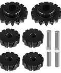 Beefy Steel Differential Gear Set Bevel Gears Upgrade For Tamiya TT02 TT02B XV02 1/10 RC Car CNC Machined Precision Parts